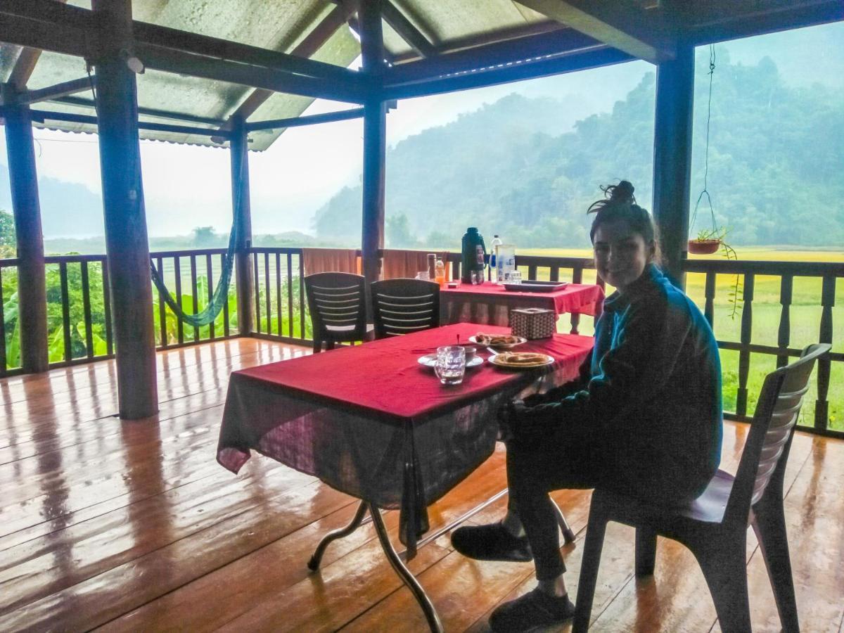 Ba Be Lake-Huyen Hao Homestay Bagian luar foto